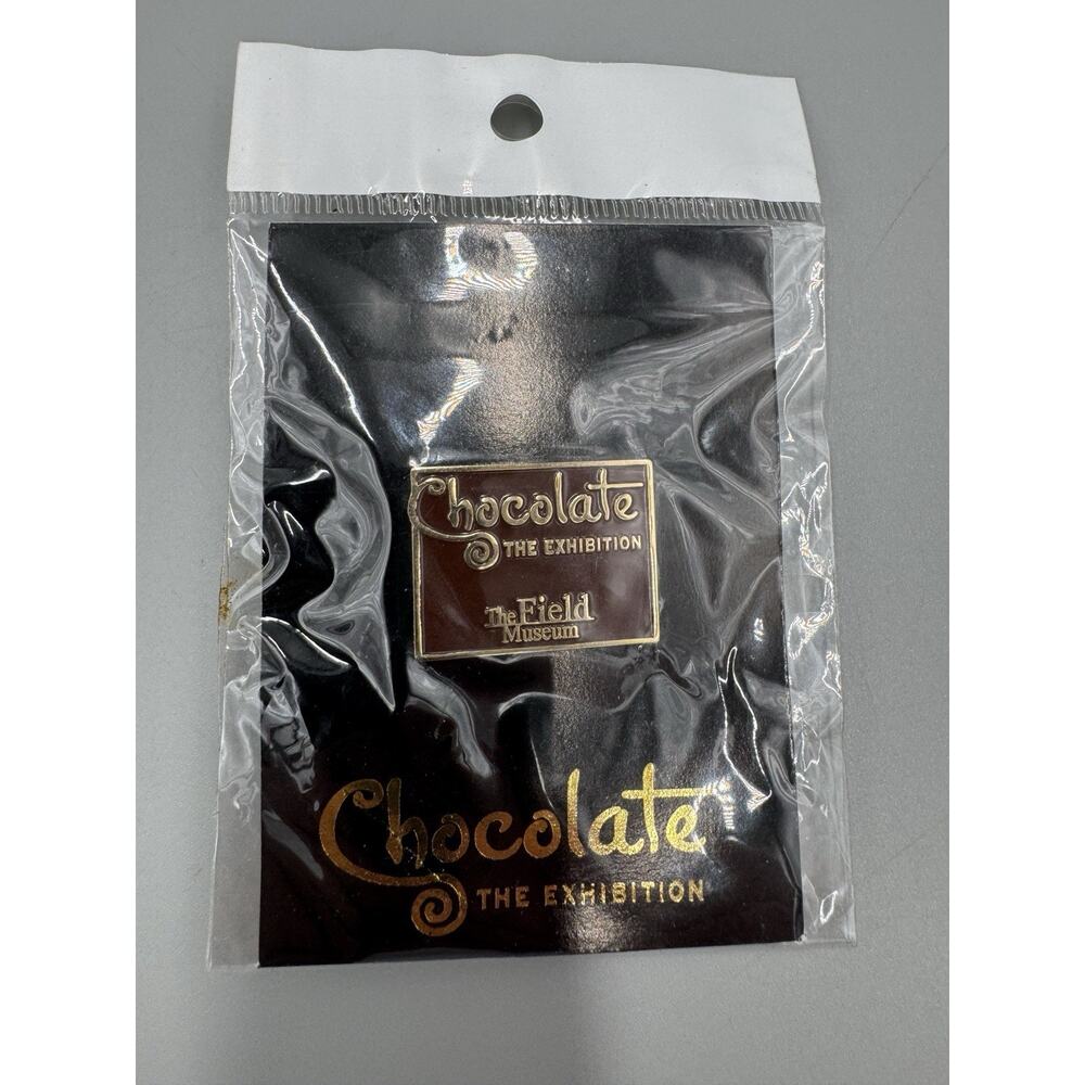 Chocolate the Exhibition Field Museum Lapel Pin